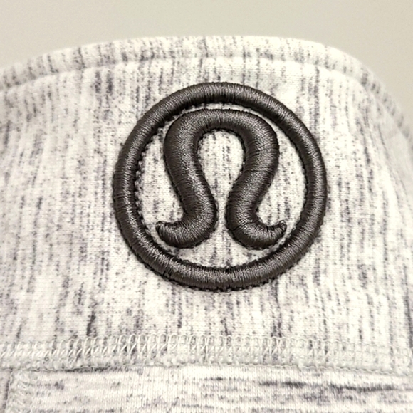 Lululemon Heathered Grey Scuba Hoodie Thumbholes Size 6 - Picture 4 of 10